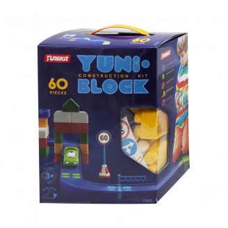 Конструктор дитячий YUNI-BLOCK 60 деталі Юніка (1412)