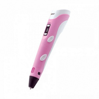 3D-Ручка 3D Pen Smart Pro 29 м пластику та Трафарети Рожевий SMT 186091529