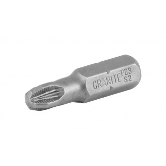 Насадки викруткові Granite GM РZ3х25 мм S2 10 шт (10-93-251)