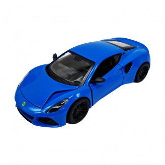 Інерційна машинка Lotus Emira Kinsmart KT5441W металева 13 см Синій