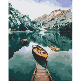 Картина за номерами Човен у фіордах Art Craft 10626-AC 40х50 см