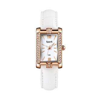 Жіночий годинник Spark Vendome зі Swarovski Білий (Z1690WH)