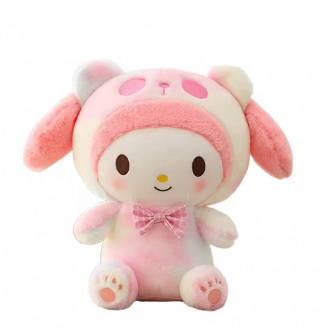 М'яка іграшка Hello Kitty аніме Куромі Май Мелоді 45 см Біло-рожевий (997)