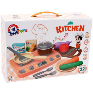 Іграшка Technok Toys Кухня 33х23х10.6 см Різнокольоровий ЦБ-00132336 (SKT000473169)