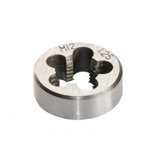 Плашка для нарізування різьблення M12*1,25 мм MASTERTOOL GM (15-0124)