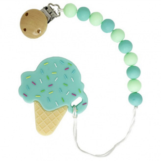 Силіконовий прорізувач Морозиво Mega Zayka MGZ-0507 (Turquoise)