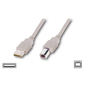 Кабель Atcom USB 2.0 AM/BM 1.8 м ferrite core