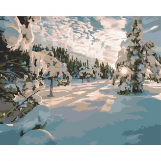 Картина за номерами Art Craft Зимовий ранок 10586-AC 40х50 см