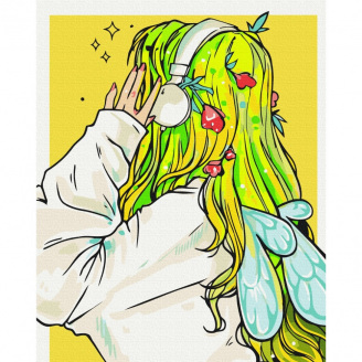 Картина за номерами Playlist феї nila_art_art Brushme BS53520 40х50 см