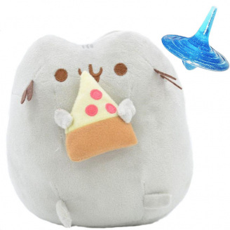 Комплект 2Life М'яка іграшка Pusheen cat 12х15 см та юла v-12306