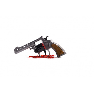 Игрушечный револьвер с пистонами Mr. K Golden Gun 237GG