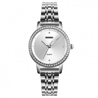 Годинник наручний жіночий Skmei 1311 Silver 1311SI (15939-hbr)
