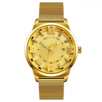Годинник чоловічий наручний Skmei 9166 Gold