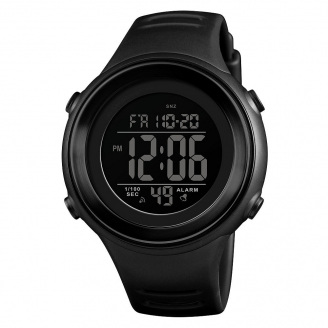 Годинник наручний Skmei 1394 Black 1394BKBK (17128-hbr)