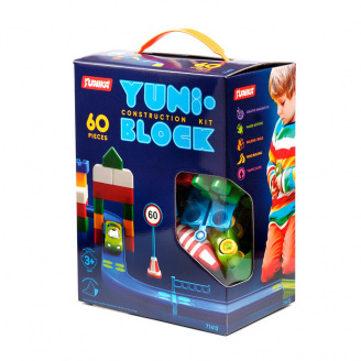 Конструктор дитячий Юника YUNI-BLOK 71412 60 великих деталей