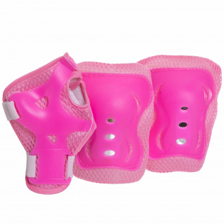 Комплект защиты Zelart SK-3451 S Розовый