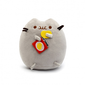 М'яка іграшка Pusheen cat VOLRO з чіпсами Gray (vol-69)