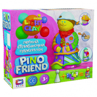 Набір легкого стрибаючого пластиліну Окто Moon Light Clay Pino Friend Джексон 9 70038