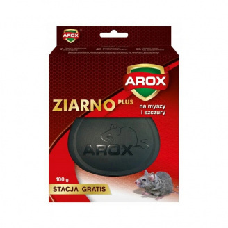 Пастка для гризунів AROX з отрутою 110х40х150 мм 100 г