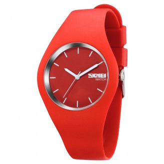 Годинник наручний жіночі Skmei 9068 Red 9068RD (17111-hbr)