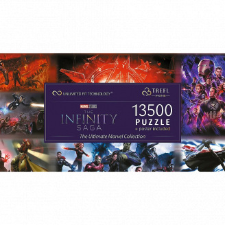 Пазли Trefl Велика колекція Marvel 13500 елементів Безмежна колекція 199х138 см Різнокольоровий 81024