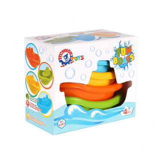 Игрушка для ванной Кораблики ТехноК 6597TXK 4 шт