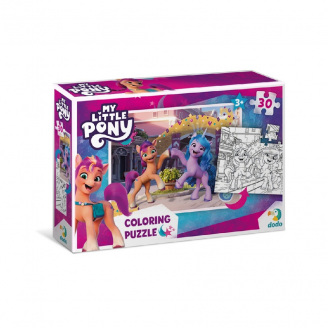 Детские Пазлы 2в1 My Little Pony Подружки и радуга DoDo Toys 200134 30 элементов