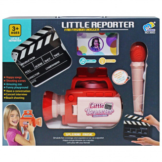 Игровой набор Маленький репортер розовый MIC (9083)