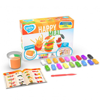 Набор с тестом для лепки Lovin Happy Meal (41190)