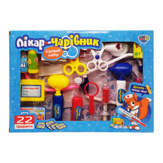Игровой набор Доктор-волшебник Limo Toy M 0462 22 предмета B