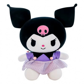 М'яка іграшка плюшева Hello Kitty аніме Куромі у фіолетовому платті 40 см Різнокольоровий (1007)
