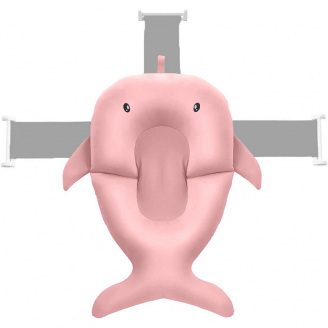 Матрацик у ванну з кріпленнями Bestbaby 340 53х30 см Pink Shark 13240-85695
