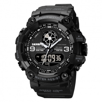 Часы наручные мужские Skmei 1818 Black, 1818BK (12270-hbr)