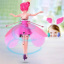 Летающая игрушка сказочная фея с управлении рукой на подставке подиум Beauty Toy Magical Fairy звуковые и световые эффекты Розовая Ніжин