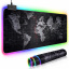 Геймерський килимок з підсвічуванням для миші Feel Fit RGB 800x300x3 мм Чорний (2131) Оріхів