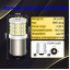 Комплект світлодіодних ламп Napo LED 1156-3014-57smd-ceram P21W 1156 BA15S 2 шт Білий (2472910995) Біла Церква