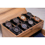Бокс для зберігання наручного годинника з органайзером для аксесуарів ecoWalnut 14.9х27.5х18 см Нововолинськ