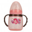 Поїльник з силіконовим носиком Mega Zayka MGZ-0314 (Pink) 180 мл Чортків