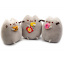 Комплект М'яких іграшок коти Pusheen cat із трьох штук (vol-755) Гуляйполе