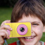 Дитячий цифровий фотоапарат протиударний Smart Kids Camera V7 Жовтий/Рожевий+Карта 16Гб Чортків