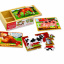 Дерев'яний пазл 4 в 1 Melissa&Doug "Тварини на фермі" 12х4 елементів 15х20 см MD13793 Косів