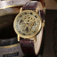 Класичний жіночий годинник Winner Gold Brown Бородянка