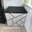 Тумба пластикова підвісна The MIX Chaos black 90х50х45 см Новояворовск