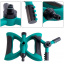 Автоматична зрошувальна система поливу OPT-TOP Lawn Sprinkler розпилювач для газонів і саду Зелено-чорний (2104618554) Косов