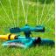 Автоматична зрошувальна система поливу OPT-TOP Lawn Sprinkler розпилювач для газонів і саду Зелено-чорний (2104618554) Косов