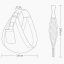 Cлінг для новонароджених Sears Roebuck 160x54 Зелений (n-12517) Петрово