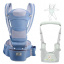 Хіпсит 6 в 1 Baby Carrier і Віжки-ходунки Синій (vol-8980) Чернигов