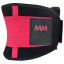 Пояс компресійний MadMax MFA-277 Slimming belt S Black/rubine red Дзензелевка