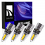 Комплект світлодіодних ламп Napo PRO T10-7020-2smd W5W T10 4 шт Білий (2495413482) Хуст