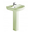 Комплект раковини з ніжкою RAK Ceramics Cynthia Wash Basin 57 см Зелений (1706408058) Калуш